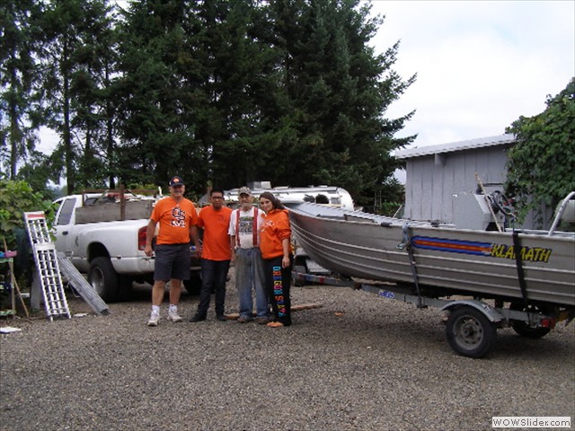 Home team to load and unload